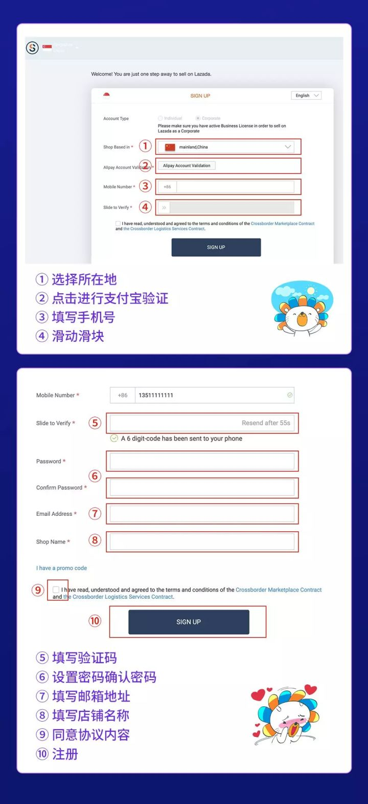 lazada可以个人开店吗（开店流程、条件、费用）